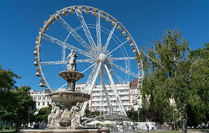 The Ferris Wheel Of Budapest
