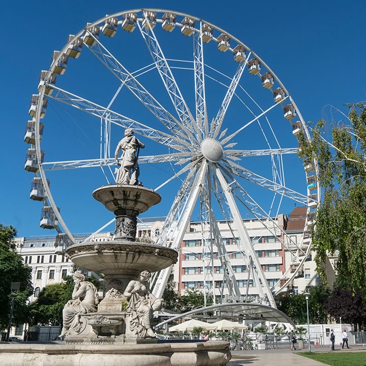Reuzenrad Ferris Wheel Of Budapest